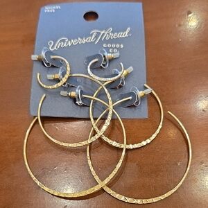 Universal Thread Hoop Earrings